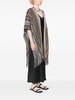 signature zigzag woven cape 