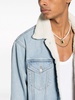 X Levi's Blue Denim Trucker Jacket