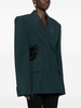 drawstring-fastening blazer