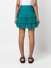 A-Line ruffled skirt 