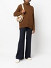 long-sleeve cashmere-blend jumper