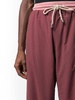 wide-leg drawstring track pants