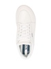 logo-tag low-top sneakers