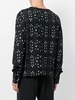 broderie anglaise print sweatshirt