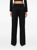 mid-rise tailored trousers