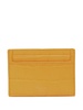 crocodile-effect leather cardholder