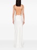 satin maxi slip dress