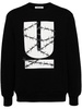 logo-print cotton sweatshirt