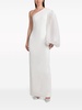 Hudson one-shoulder gown