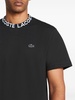 logo-collar cotton pique T-shirt