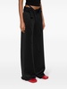 double-waistband tailored trousers