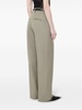 Carrie pleat-detail wool trousers 