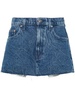 The Fun Dip Micro Cut denim miniskirt