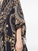 short printed kaftan