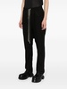 drawstring cotton track pants