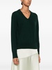 cashmere V-neck sweater