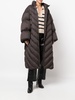 padded oversized coat