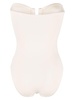 ruched cut-out swimsuit