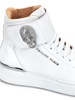 crystal-skull high-top sneakers