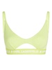 logo-underband scoop-neck bra 