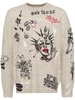 embroidered boyfriend sweater