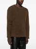 Brown Tevin Brushed Jumper