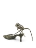 Green Helix 65mm Leather Sandals