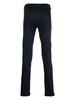 low-rise slim-fit trousers