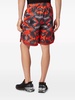 Basketball camouflage-print shorts