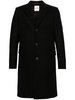 single-breasted wool coat