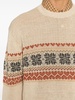  Snow Fairisle-motif jumper