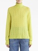 cable-knit cashmere jumper