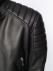 zipped biker jacket