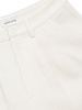 Carrie pleat-detail linen shorts