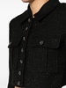 Self Portrait Black Boucle Cropped Jacket