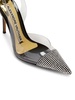 105mm crystal-embellished leather pumps 