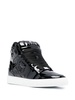 Super Street Skull Bones hi-top sneakers