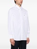 motif-embroidered poplin shirt