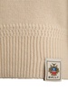 crest-logo roll-neck jumper