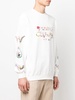 logo-print cotton sweatshirt