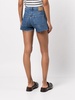 Bitty high-waist denim shorts