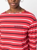 stripe-print cotton T-shirt