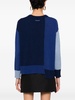 asymmetric-hem cashmere jumper