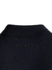 logo-embroidered cashmere shirt