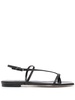 Ella leather strap sandals