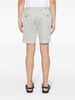 pleated chino shorts