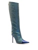 100mm iridescent-effect pointed boots