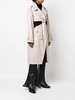 cut-out trench-coat