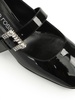 sr Twenty Buckle 45mm leather pumps