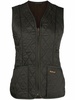 Betty zipped quilted gilet